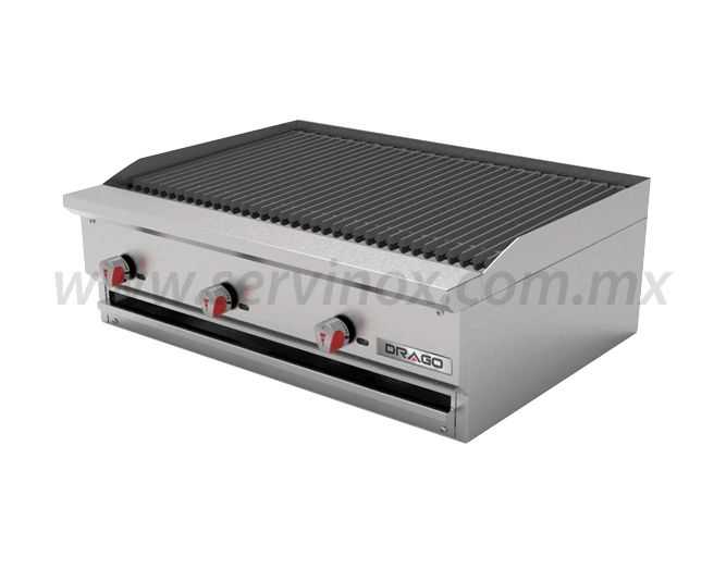 Asador Silver de 3 Quemadores Drago AG3R